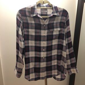 Equipment plaid button down